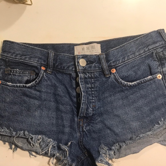 Free People Pants - Free People Denim Shorts